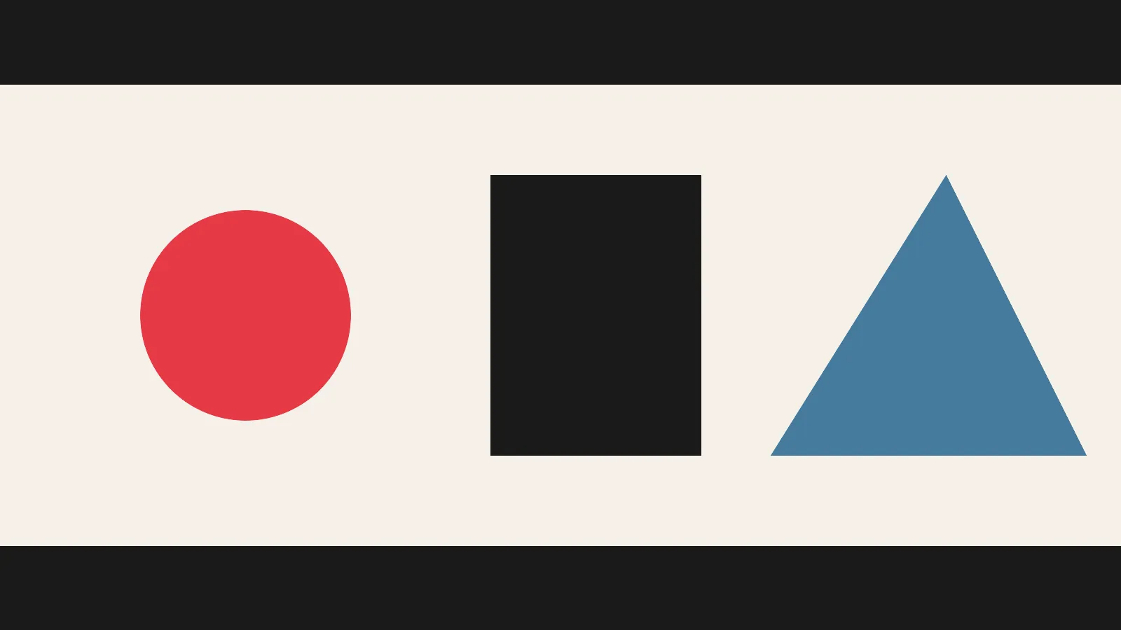 Geometric shapes and connected systems representing AI agents coordinating modern operations